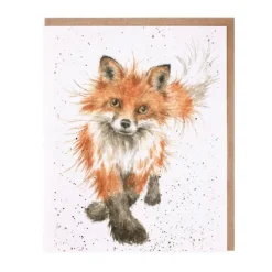 'Foxtrot' Blank Greetings Card