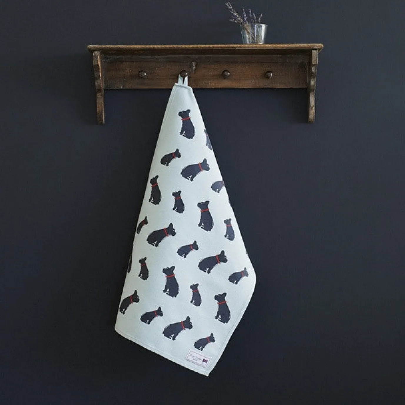 French Bulldog Tea Towel