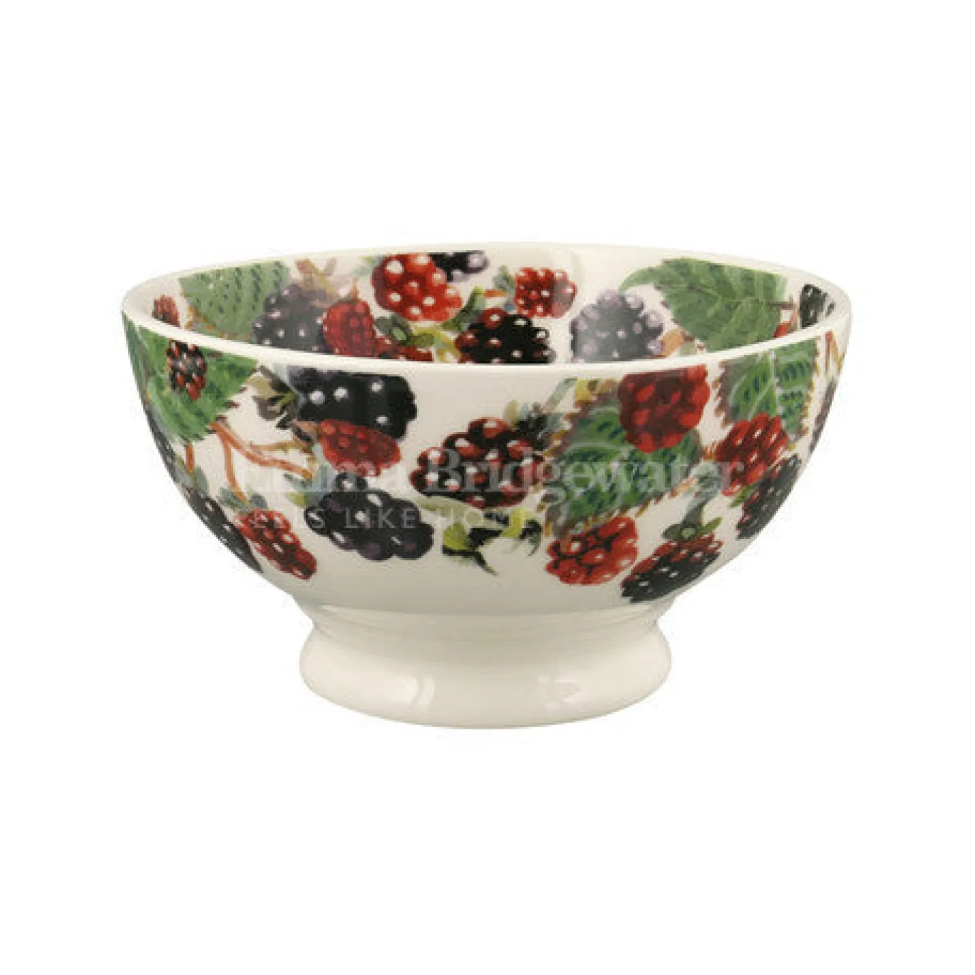 Fruits Blackberry French Bowl