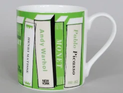 Gallery Art Book Mug - Green