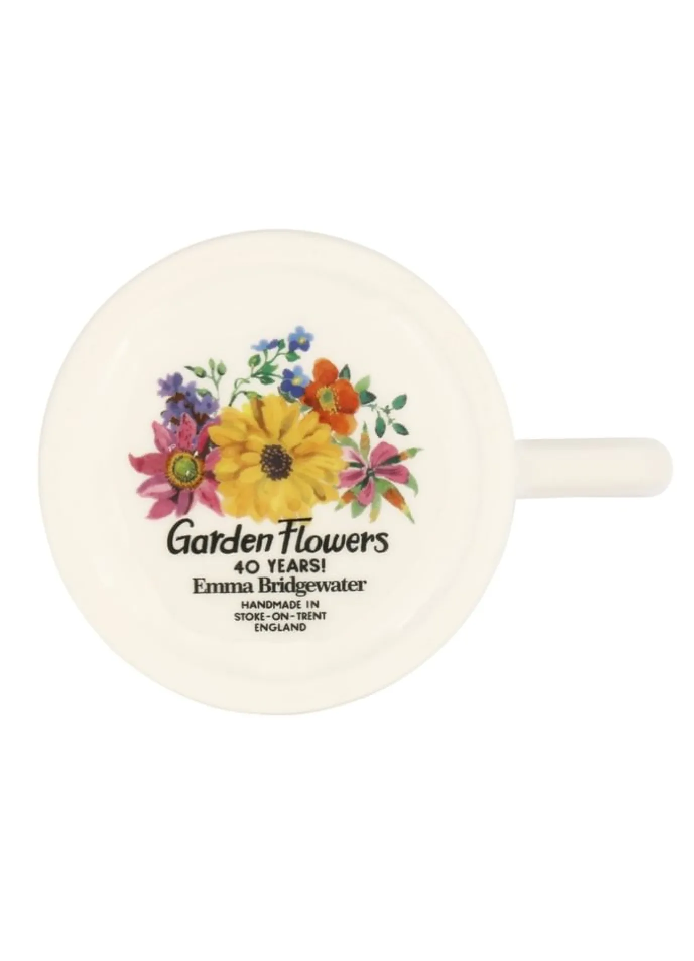 Garden Flowers 1/2 Pint Mug