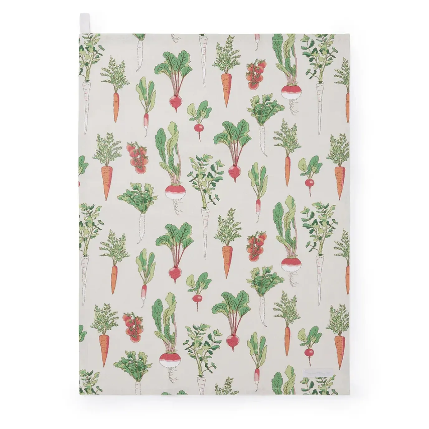 Garden Vegetable Tea Towel by Sophie Allport