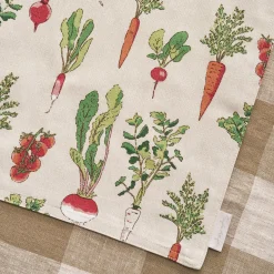 Garden Vegetables Fabric Placemat - Set of 2