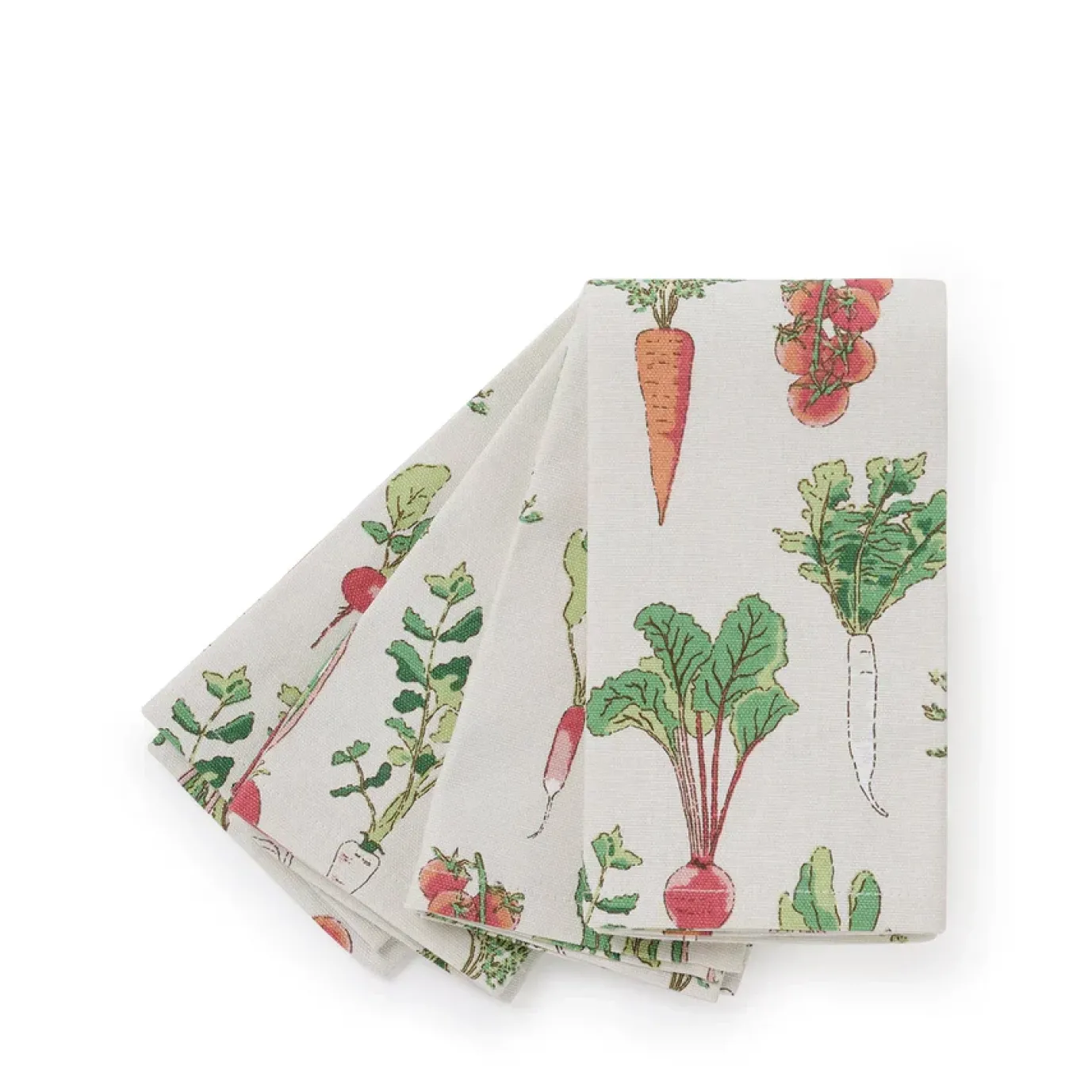 Garden Vegetables Napkins - Set of 4