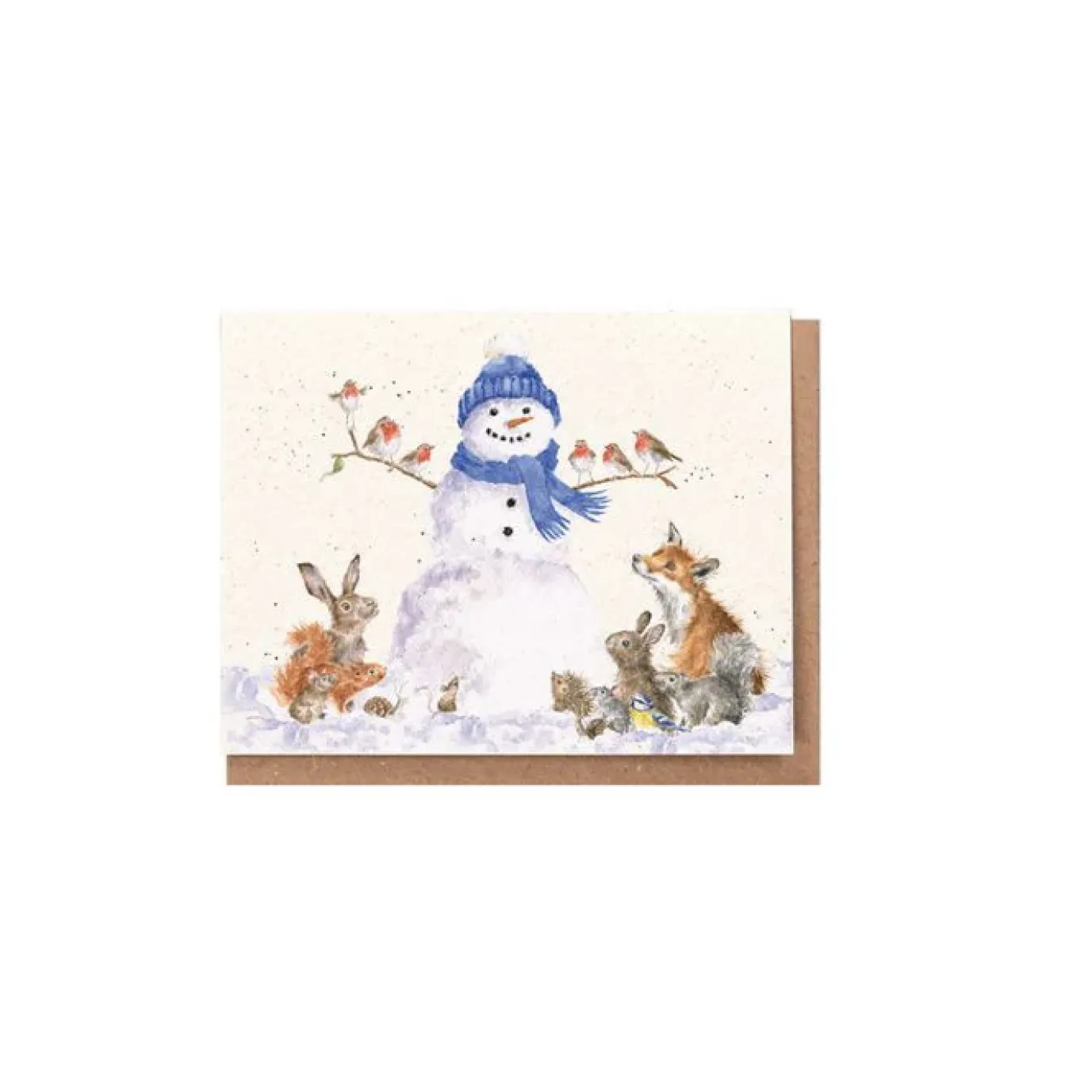 'Gathered All Around' Woodland Animal Gift Enclosure Card