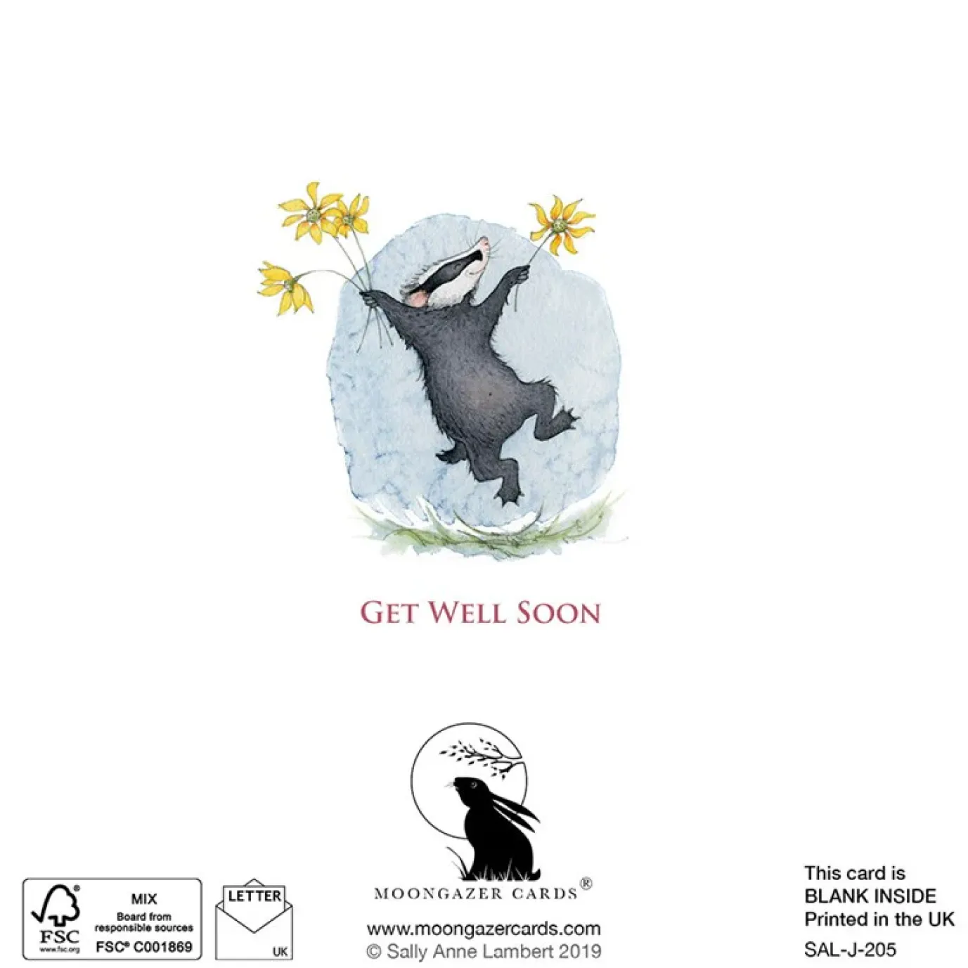 Get Well Soon Greeting Card