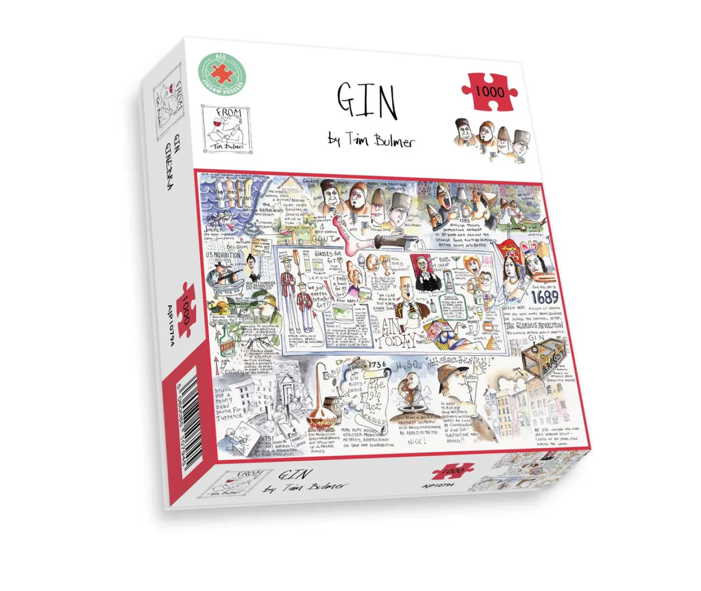 Gin 1000 Piece Jigsaw Puzzle