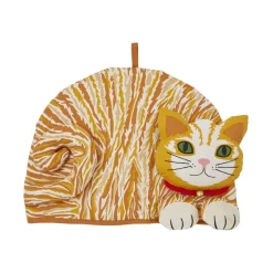 Ginger Cat Shaped Tea Cosy