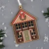 Gingerbread House Tree Decoration