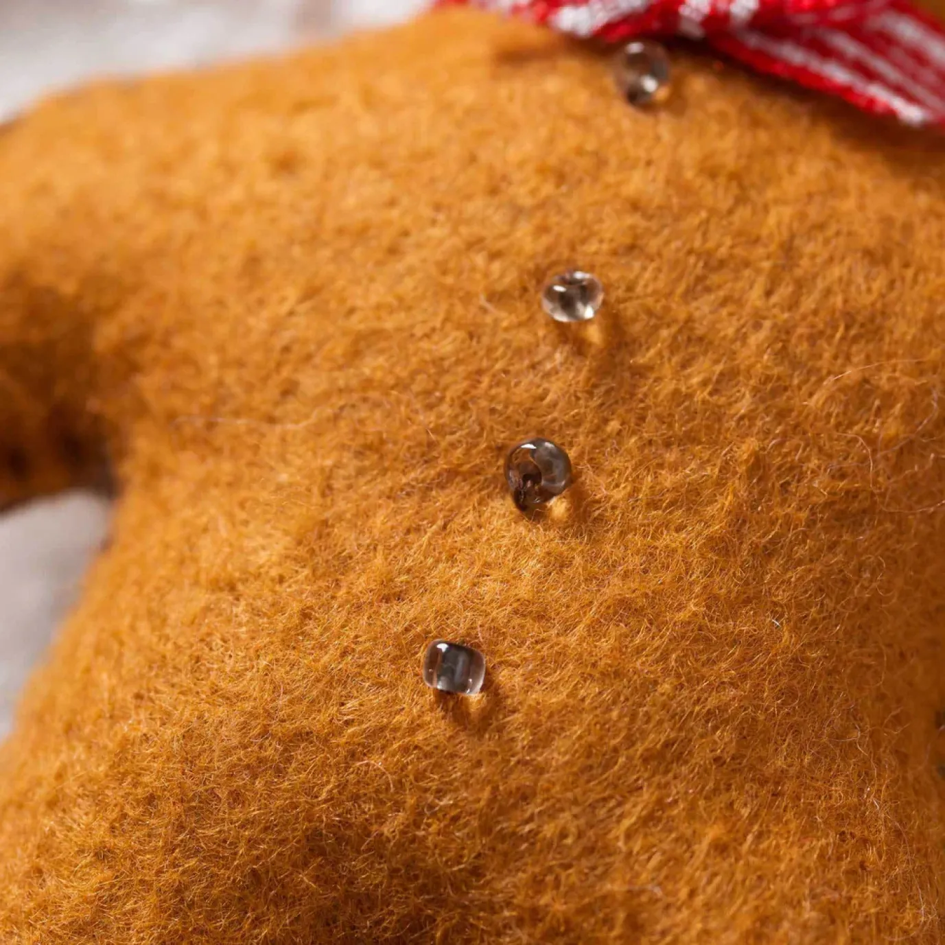 Gingerbread Man Wool Mix Felt Craft Mini Kit