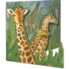 Giraffe Die-Cut Greetings Card