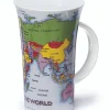 Glencoe Map of the World Mug