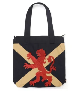 Glorious Scotland Vintage Zipped Tote Bag