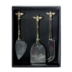 Gold Bee Cheese Knives Set of 3