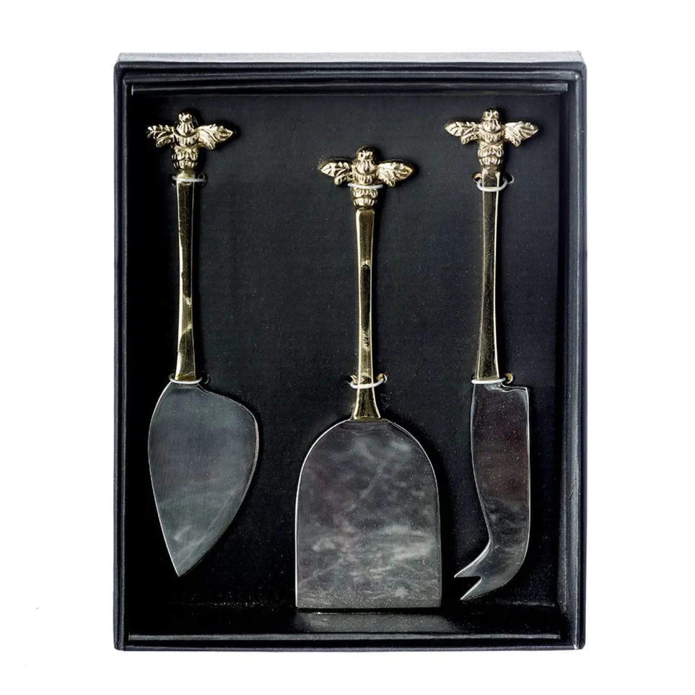 Gold Bee Cheese Knives Set of 3