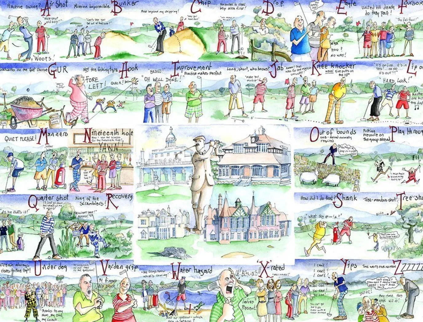 Golf 1000 Piece Jigsaw Puzzle