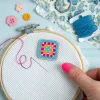 Granny Square Magnetic Needle Holder