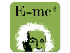 Graphic Einstein Coaster