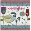Great Tit Birthday Greetings Card