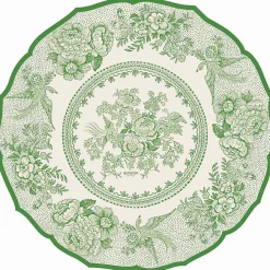 Green Asiatic Pheasants 12 Paper Placemats