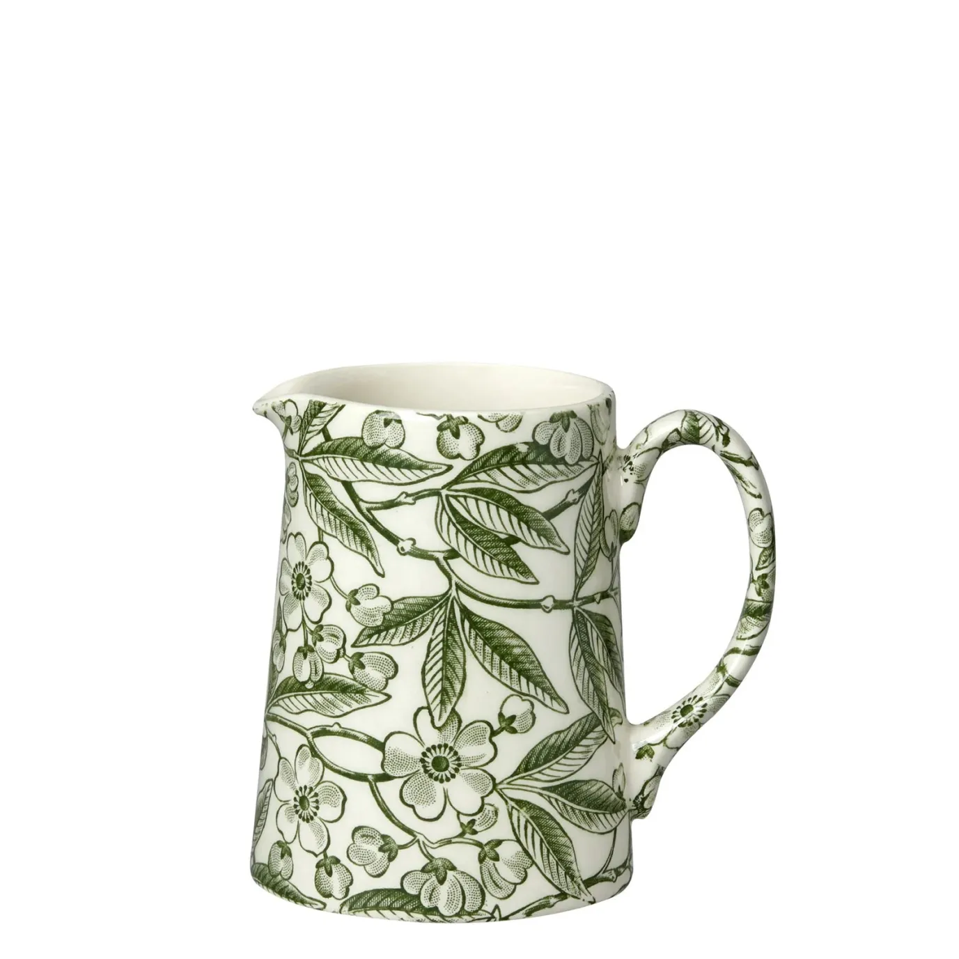Green Prunus Small Tankard Jug