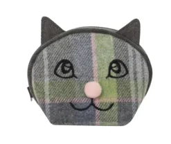 Grey Luffness  Cat  Purse