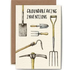 Groundbreaking Inventions Greetings Card