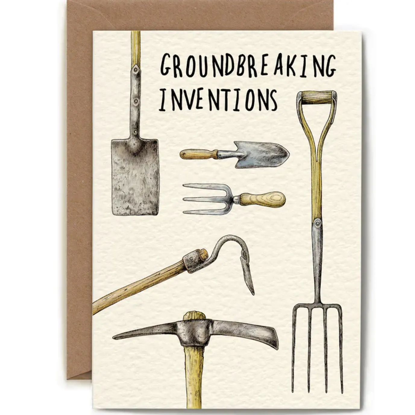Groundbreaking Inventions Greetings Card
