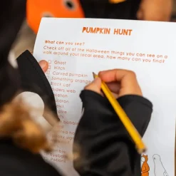 Halloween Scavenger Hunt Game