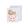 'Hamfuls of Love' Hamster Gift Enclosure Card