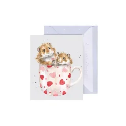 'Hamfuls of Love' Hamster Gift Enclosure Card