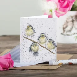 'Hanging Out' Great Tit Enclosure Card