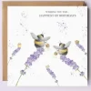 'Happiest of Birthdays' Busy Bee Birthday Card