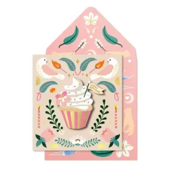 Happy Birthday Cupcake Card