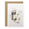 Happy Birthday Gardening Tools Greeting Card