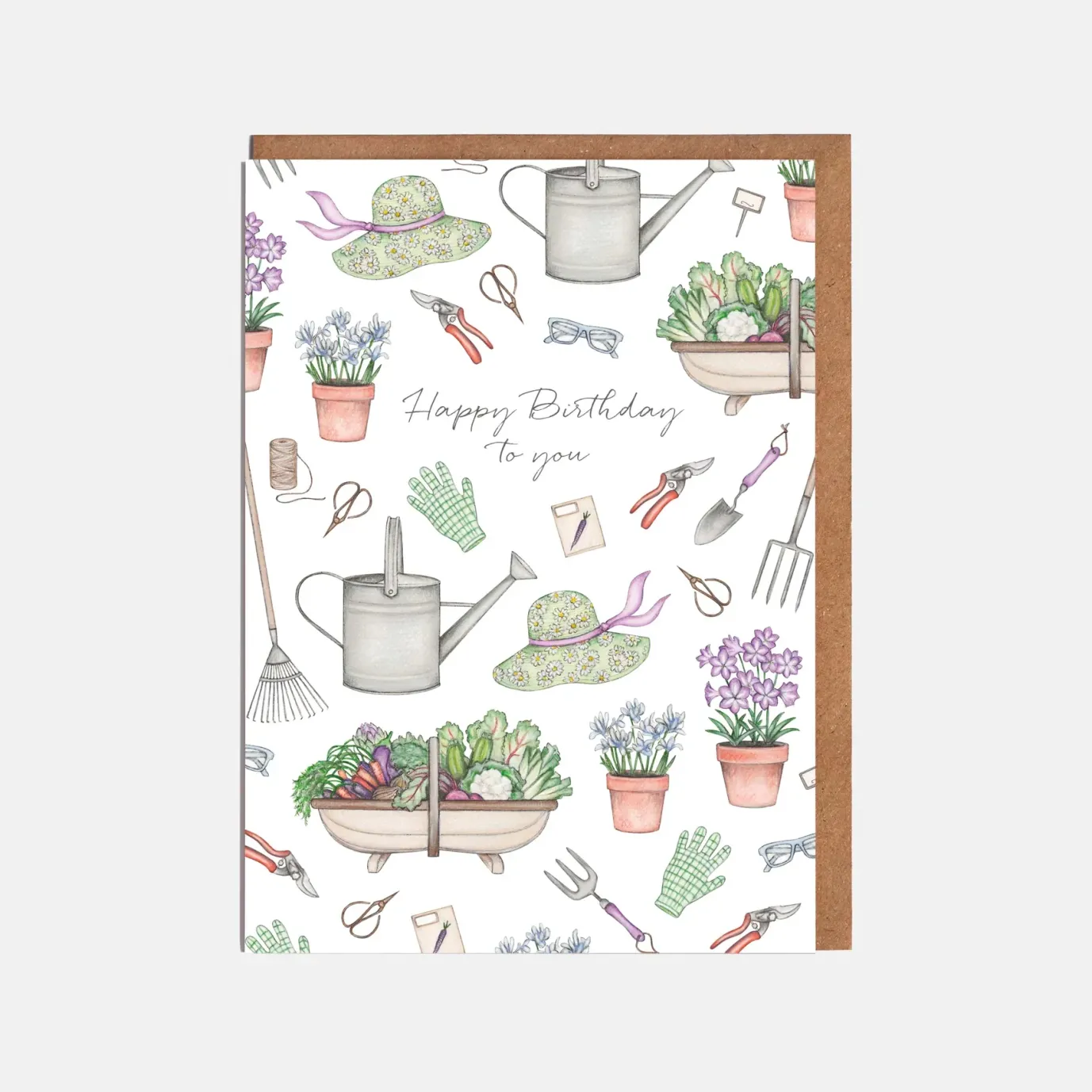'Happy Birthday to You' Gardening Birthday Card