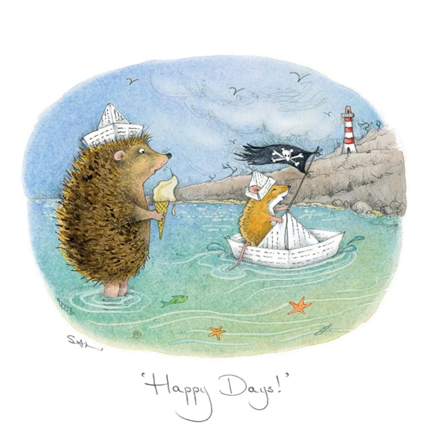 Happy Days Greeting Card