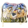 Happy Sheep Drawstring Cotton Bag