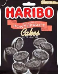 Haribo Pontifract Cakes Bag 160g