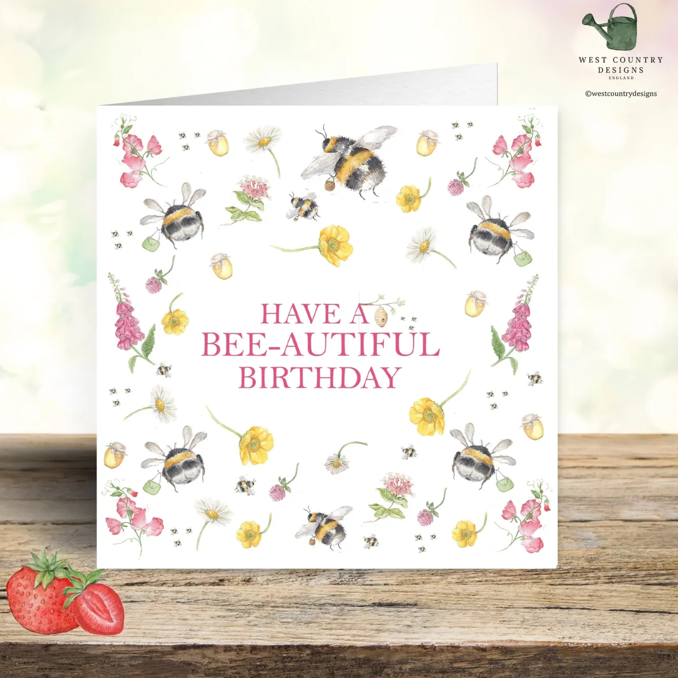 'Have A Bee-autiful Birthday' Card