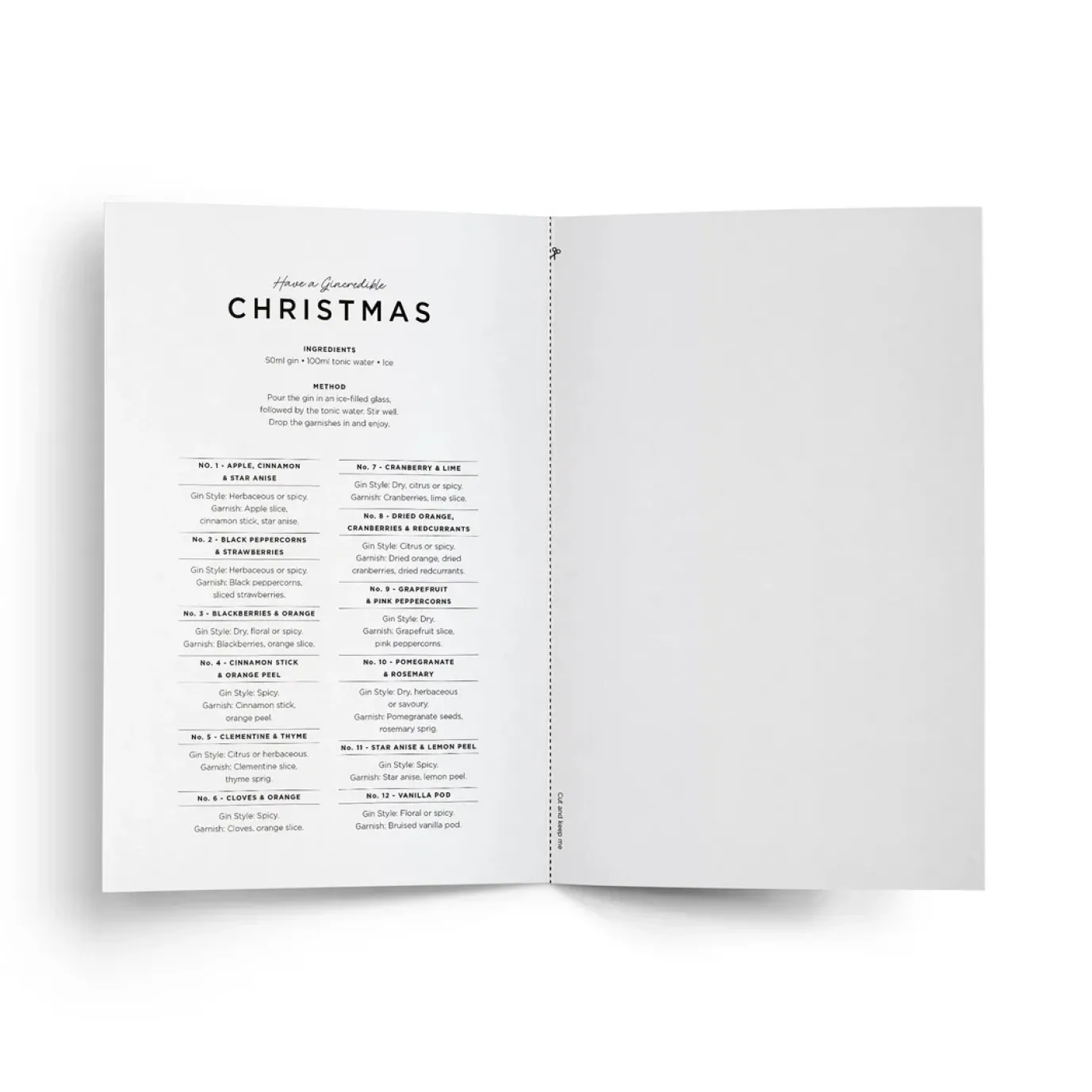 Have a Gincredible Christmas Card