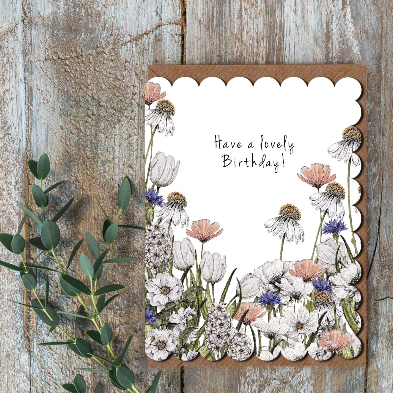 'Have A Lovely Birthday' Greeting Card