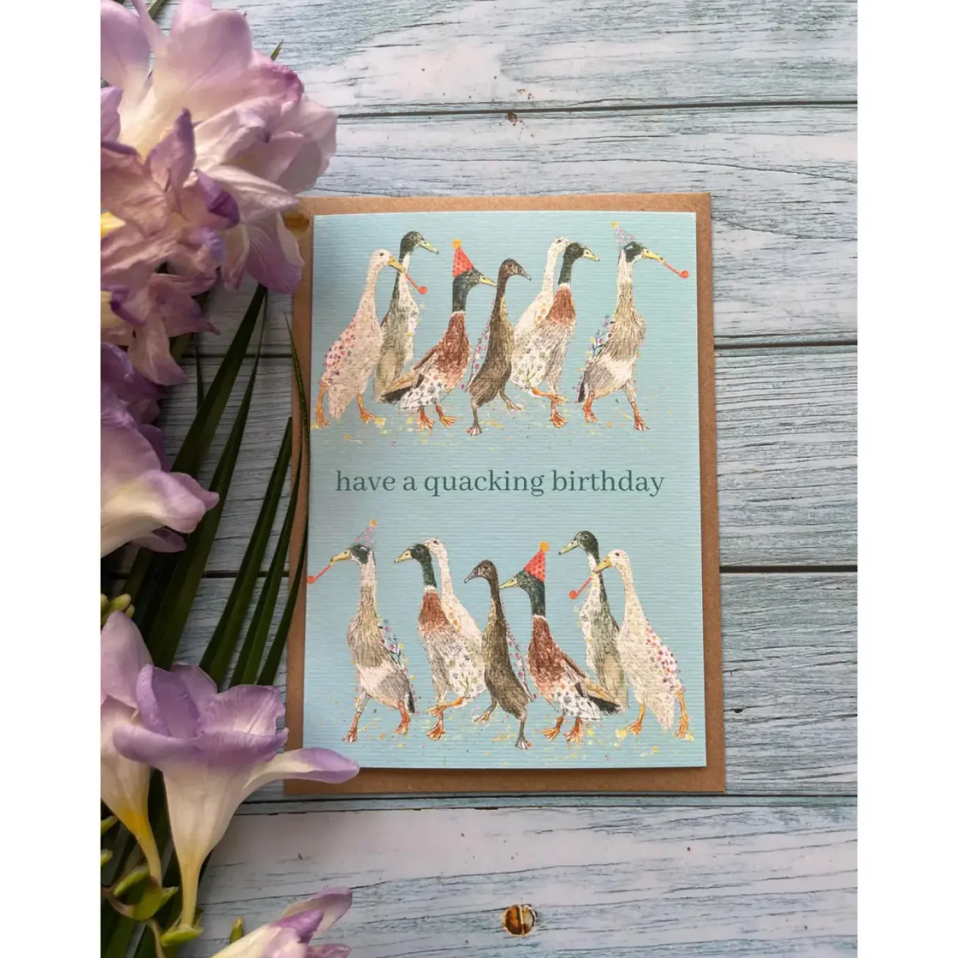 Have a Quacking Birthday! Eco-card