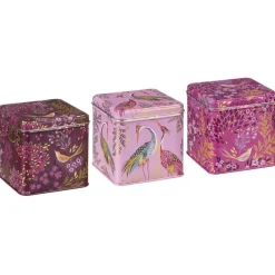 Haveli Garden Set of 3 Square Caddies