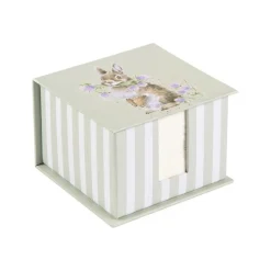 'Head Clover Heels' Rabbit Memo Block