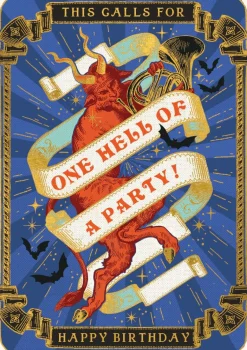 Hell of a Party Greeting Card