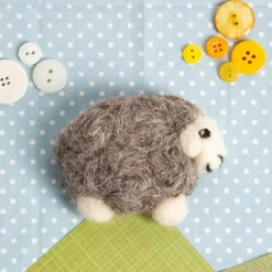 Herdwick Sheep Brooch Felting Kit