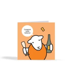 Herdy Congrat-ewe-lations! Card