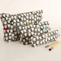 Herdy Flock Large Cosmetic Bag