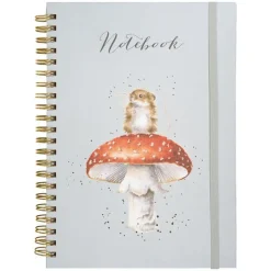 'He's a Fun-Gi' Mouse Large Spiral Bound Journal